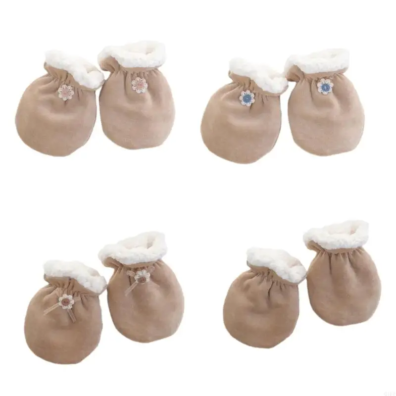 Q1FE Kids Gloves Thicken Full Finger Mittens Baby Hand Face Protections Cover for Babies 0-3 Years Newborn Accessories
Q1FE Kids Gloves Thicken Full Finger Mittens Baby Hand Face Protections Cover for Babies 0-3 Years Newborn Accessories