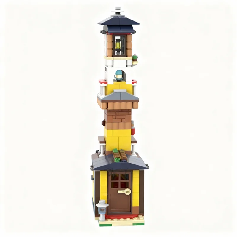 337PCS MOC Street View Surfer Lighthouse Model Building Block Architecture DIY Assembly Display Home Decor Gift Collectible Set
337PCS MOC Street View Surfer Lighthouse Model Building Block Architecture DIY Assembly Display Home Decor Gift Collectible Set