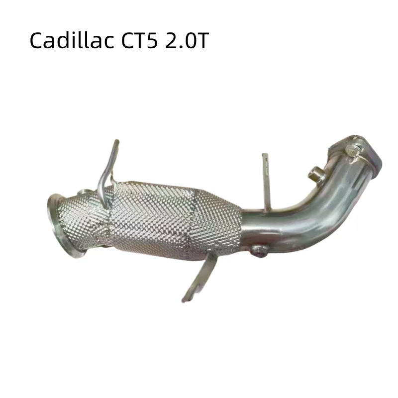 Insulated exhaust downpipe suitable for Cadillac CT5 2.0T exhaust system with/without cat
Insulated exhaust downpipe suitable for Cadillac CT5 2.0T exhaust system with/without cat