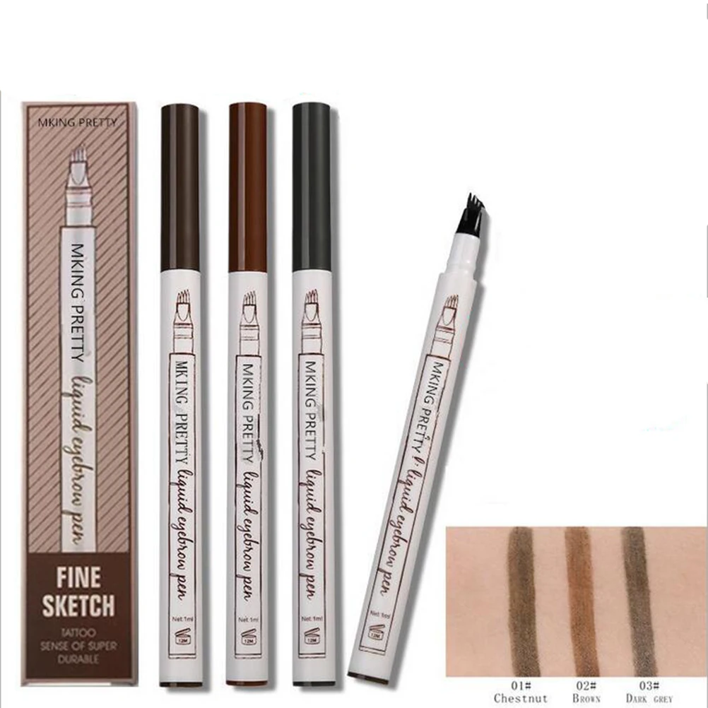4pcs Eyebrow Eyebrow Pencil For Women Pencil Long Lasting Fade Proof Portable Liquid Makeup Tool for Women Sweat Proof
4pcs Eyebrow Eyebrow Pencil For Women Pencil Long Lasting Fade Proof Portable Liquid Makeup Tool for Women Sweat Proof