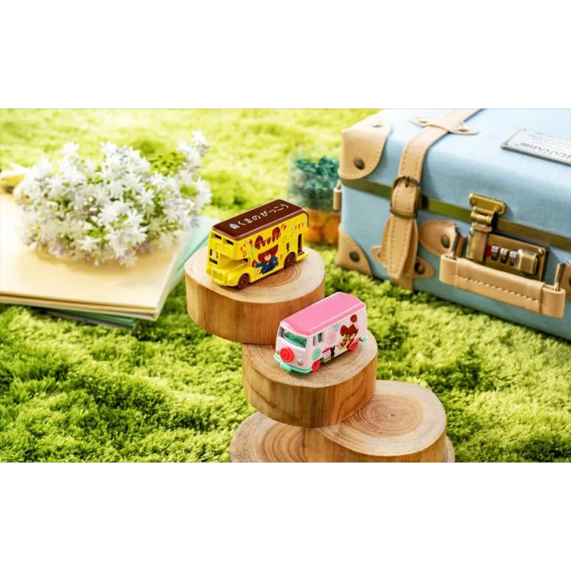 Original TAKARA TOMY Dream Tomica SP The Bears School Jackie Yellow Double Decker Bus Diecast Alloy Model Car with Suspension Co
Original TAKARA TOMY Dream Tomica SP The Bears School Jackie Yellow Double Decker Bus Diecast Alloy Model Car with Suspension Co