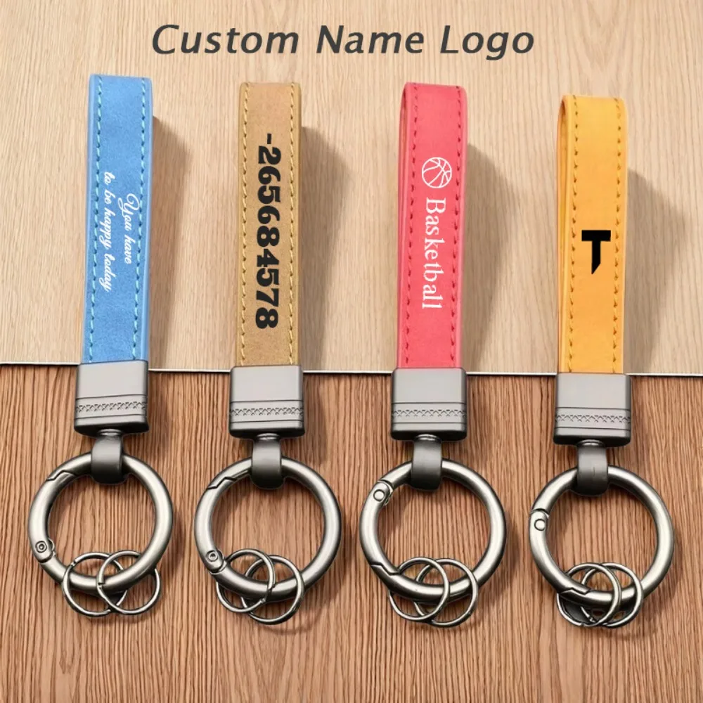 Creative Leather Cowhide Keychain Personalization Metal Moto Car Bags Pendant Keyring Woman for Man Trend Gift
Creative Leather Cowhide Keychain Personalization Metal Moto Car Bags Pendant Keyring Woman for Man Trend Gift