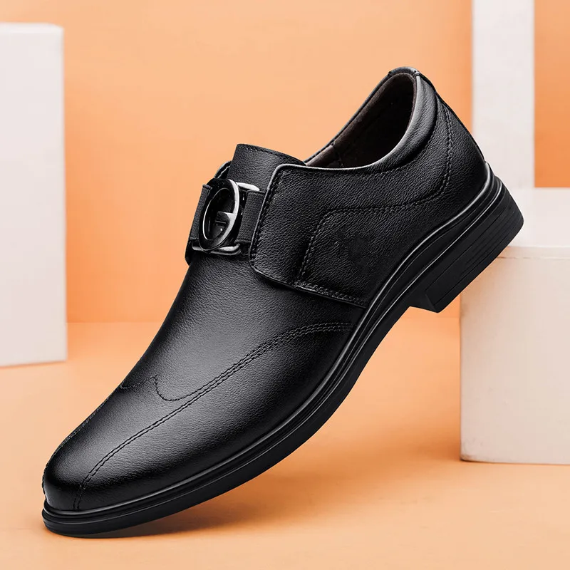 Designer's Men's Genuine Leather Shoes High-end Business Dress Shoes Versatile Spring Autumn Men's Low Top Shoes Free Delivery
Designer's Men's Genuine Leather Shoes High-end Business Dress Shoes Versatile Spring Autumn Men's Low Top Shoes Free Delivery