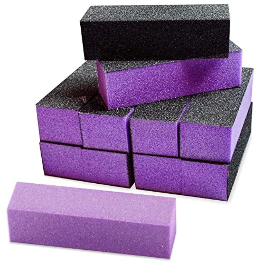 10 Pcs Purple Black Nail Buffer Sanding Block Polisher Buffing File Nail Art Manicure Pedicure File 60/100 Purple
10 Pcs Purple Black Nail Buffer Sanding Block Polisher Buffing File Nail Art Manicure Pedicure File 60/100 Purple