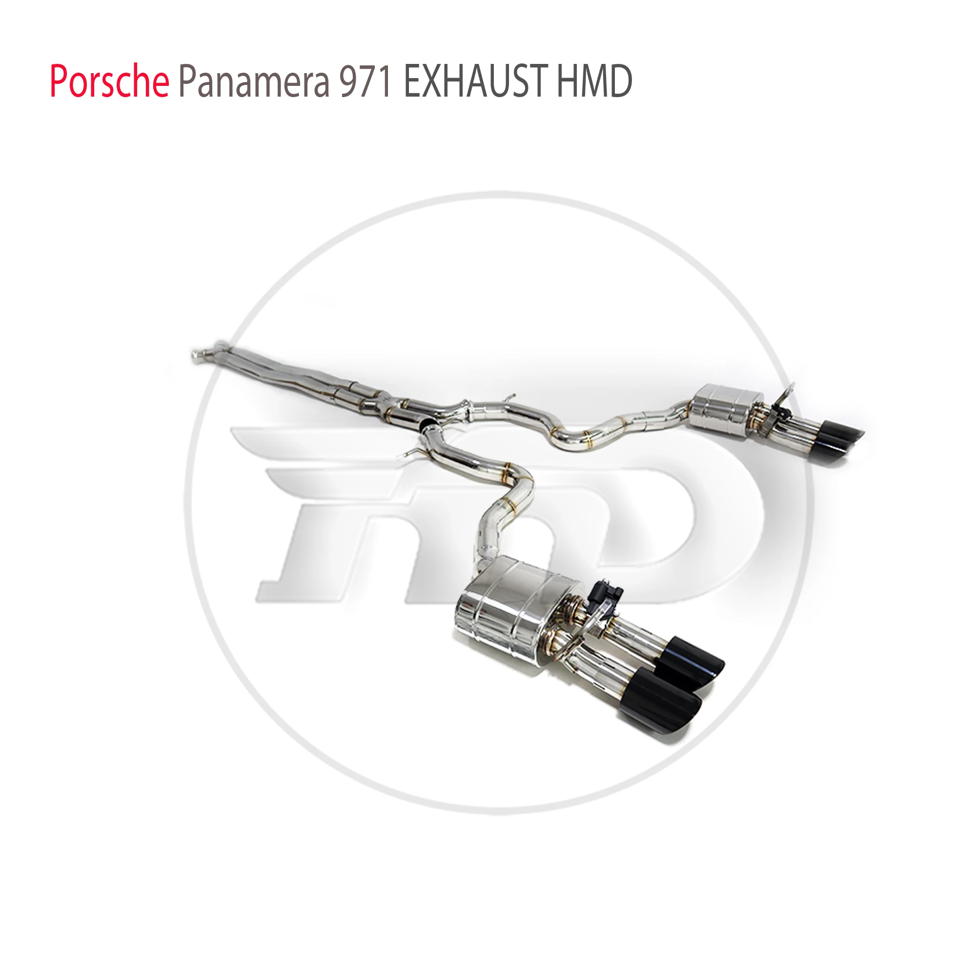 High Quality Catback For Porsche Panamera 971 3.0T Stainless Steel Exhaust System Electronic Valve Muffler Tips Racing Pipe HMD
High Quality Catback For Porsche Panamera 971 3.0T Stainless Steel Exhaust System Electronic Valve Muffler Tips Racing Pipe HMD