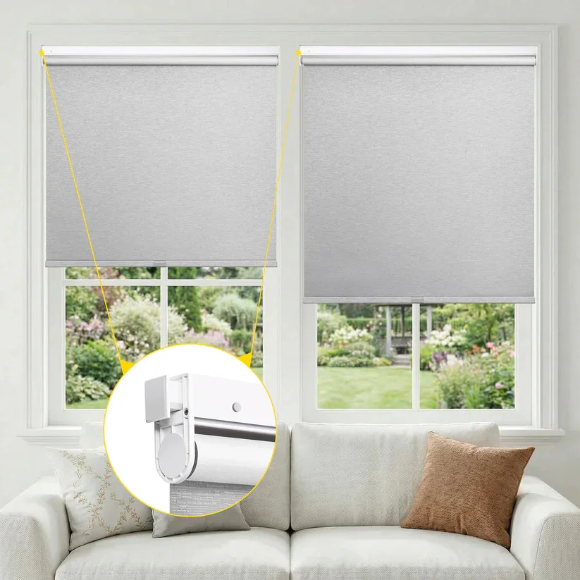 2026 New Design Hot Sale Roller Blinds 30 Seconds Quick-Fit No Drilling Cordless Push-Pull 100% Blackout Roller Shade
2026 New Design Hot Sale Roller Blinds 30 Seconds Quick-Fit No Drilling Cordless Push-Pull 100% Blackout Roller Shade