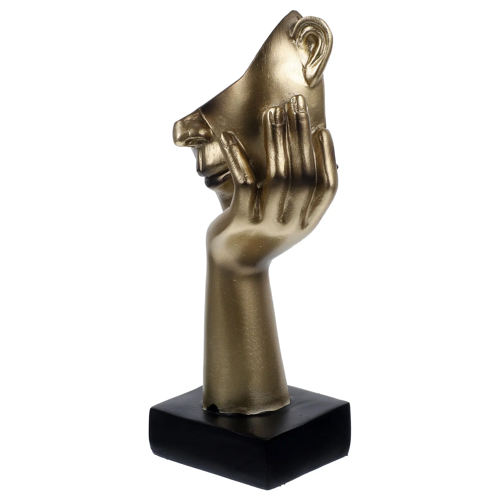 Resin Woman Face Sculpture Abstract Art Statue Modern Desktop Bookshelf Living Room Decor Woman Face Statue Bookshelf Decor
Resin Woman Face Sculpture Abstract Art Statue Modern Desktop Bookshelf Living Room Decor Woman Face Statue Bookshelf Decor