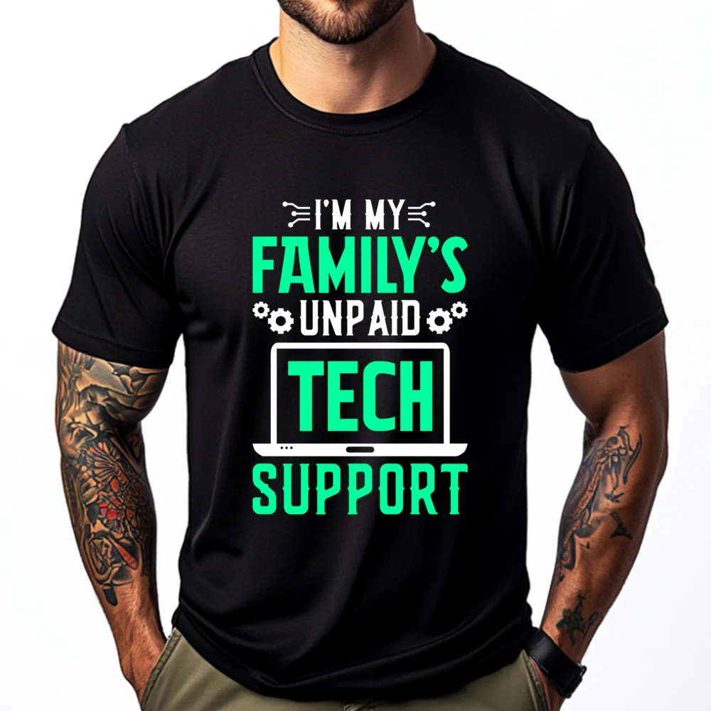 I M My Family Unpaid Tech Support Computer Engineer Luxury T Shirt Men High Quality New Year 2025 Korean
I M My Family Unpaid Tech Support Computer Engineer Luxury T Shirt Men High Quality New Year 2025 Korean