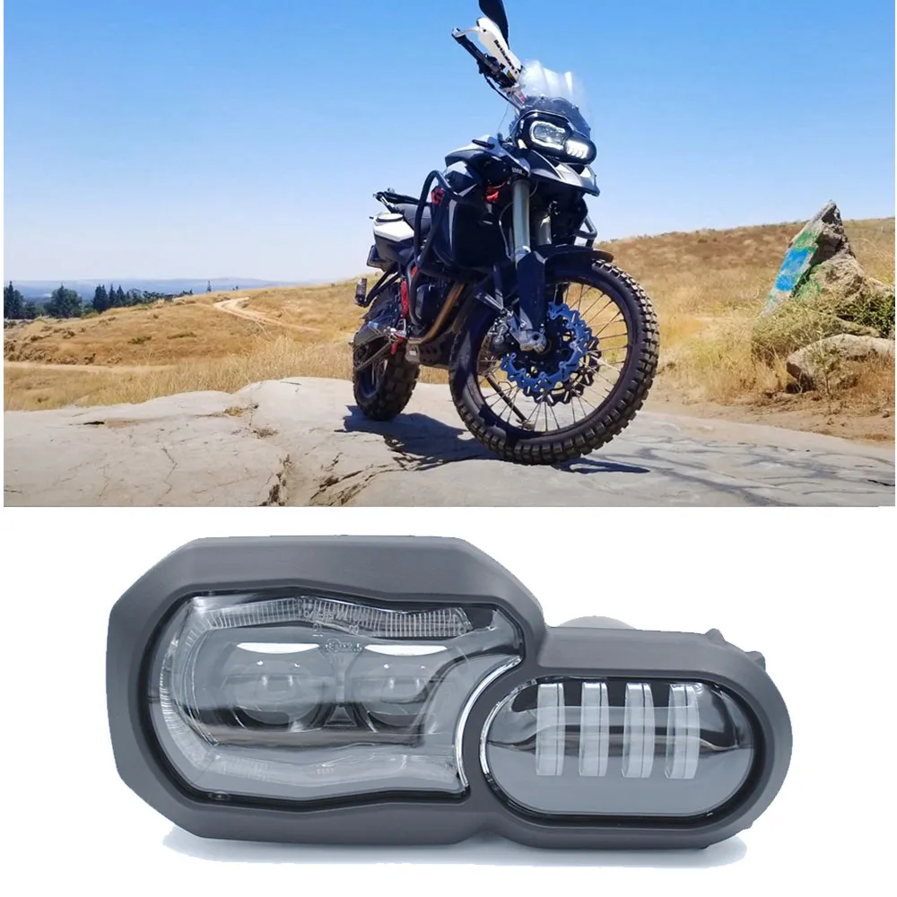 Suitable for BMW motorcycle modification F800 headlights LED front headlights F650F700 headlights
Suitable for BMW motorcycle modification F800 headlights LED front headlights F650F700 headlights