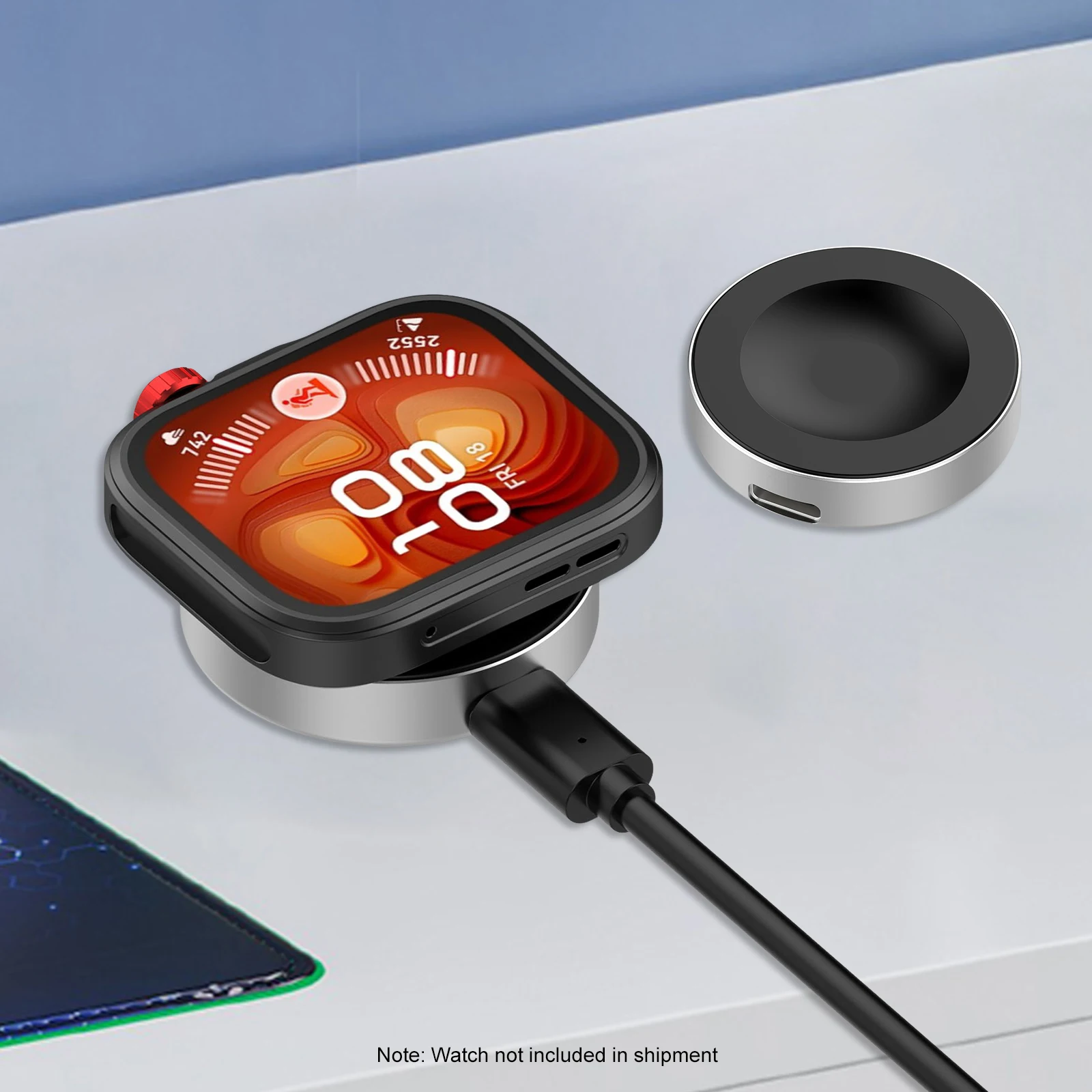 Сменный USB-кабель для зарядки Huawei Watch GT6/GT5/Fit 4, аксессуары, зарядная док-станция, адаптер, съемная зарядная подставка
Сменный USB-кабель для зарядки Huawei Watch GT6/GT5/Fit 4, аксессуары, зарядная док-станция, адаптер, съемная зарядная подставка