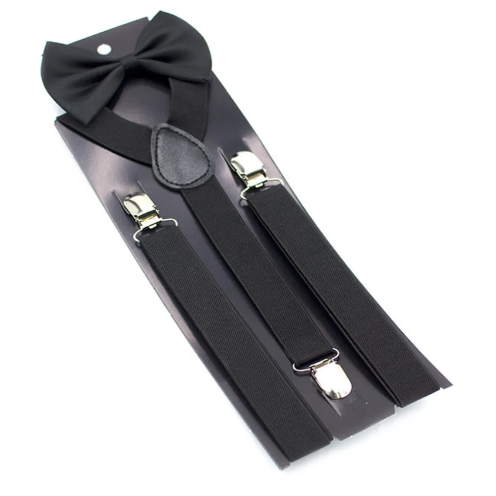 New Adjustable Adult Suspenders Elastic Strong Metal Clips Suspenders Bowtie Set Clip-on Suspenders Men Women
New Adjustable Adult Suspenders Elastic Strong Metal Clips Suspenders Bowtie Set Clip-on Suspenders Men Women