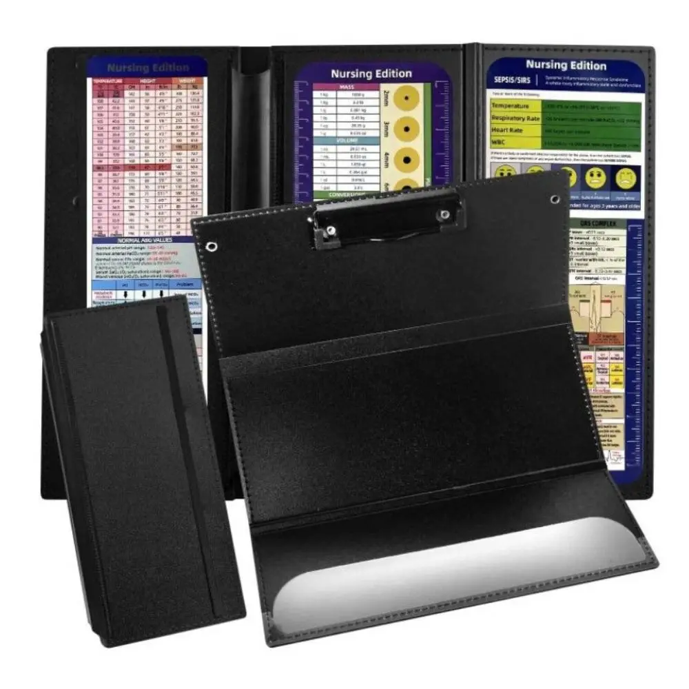 Foldable Nursing Clipboard 2/3 Layers with Clip A4 File Board Clip Colorful Portable Writing Pad Nursing School Essentials
Foldable Nursing Clipboard 2/3 Layers with Clip A4 File Board Clip Colorful Portable Writing Pad Nursing School Essentials