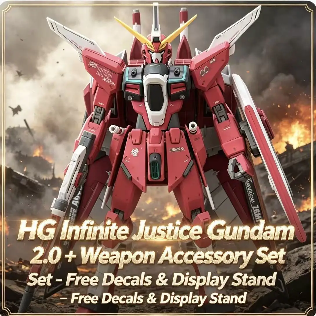 231 HG 1/144 Infinite Justice Type 2.0 Assembly Model Kit SEED Customized Assembly Robot Action Figures Plastic Model Toy Gifts
231 HG 1/144 Infinite Justice Type 2.0 Assembly Model Kit SEED Customized Assembly Robot Action Figures Plastic Model Toy Gifts
