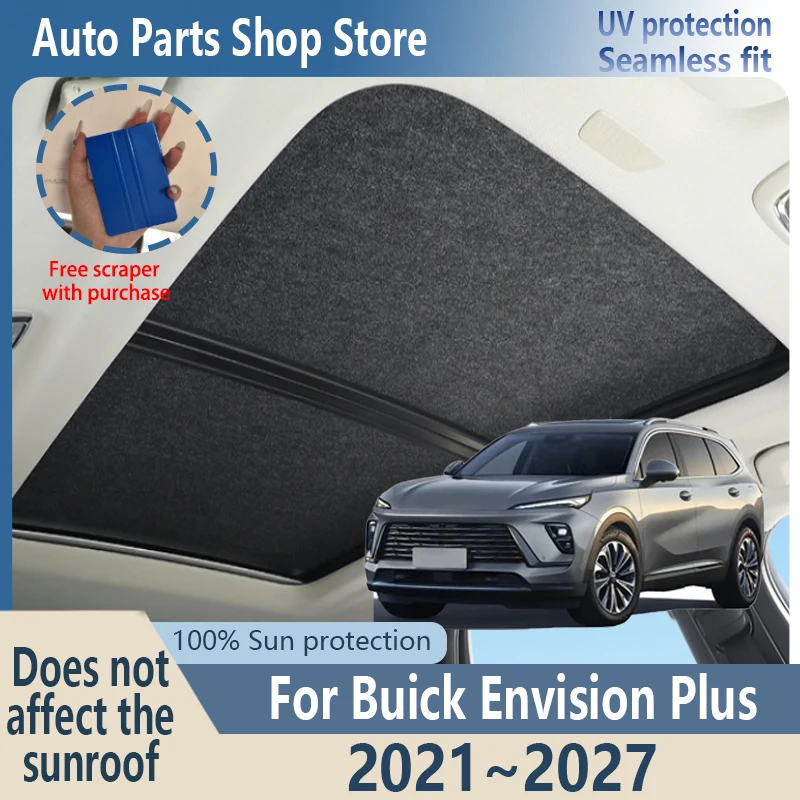 Sun Protection For Buick Envision Plus 2021~2027 Electrostatic Adsorption Fabric Panoramic Sunroof Insulation Roof Visor Anti-UV
Sun Protection For Buick Envision Plus 2021~2027 Electrostatic Adsorption Fabric Panoramic Sunroof Insulation Roof Visor Anti-UV
