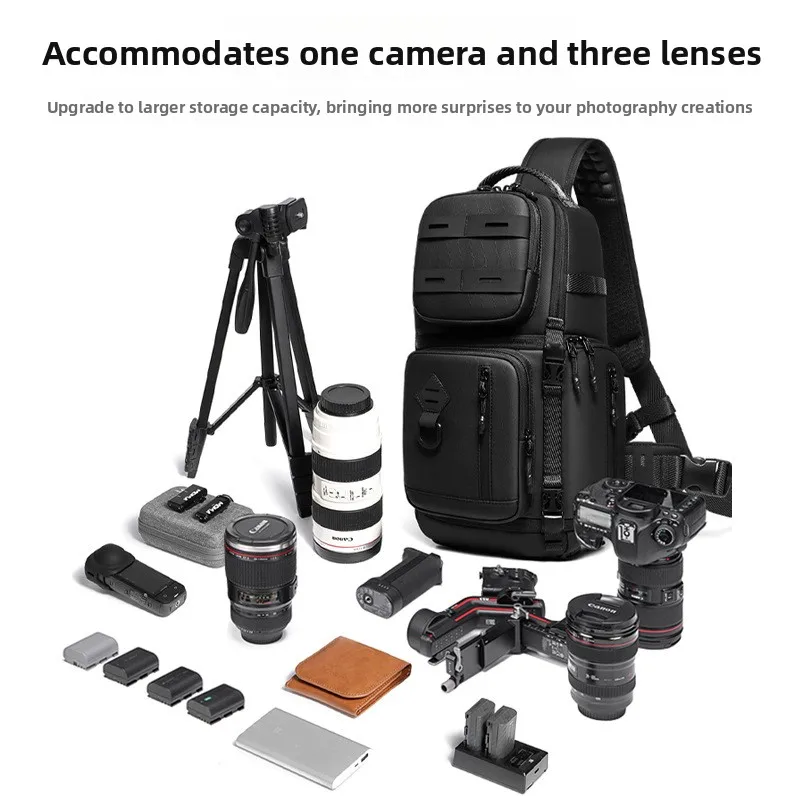 Shoulder photo bag Professional digital storage bag Outdoor portable micro-single bag Crossbody SLR backpack
Shoulder photo bag Professional digital storage bag Outdoor portable micro-single bag Crossbody SLR backpack