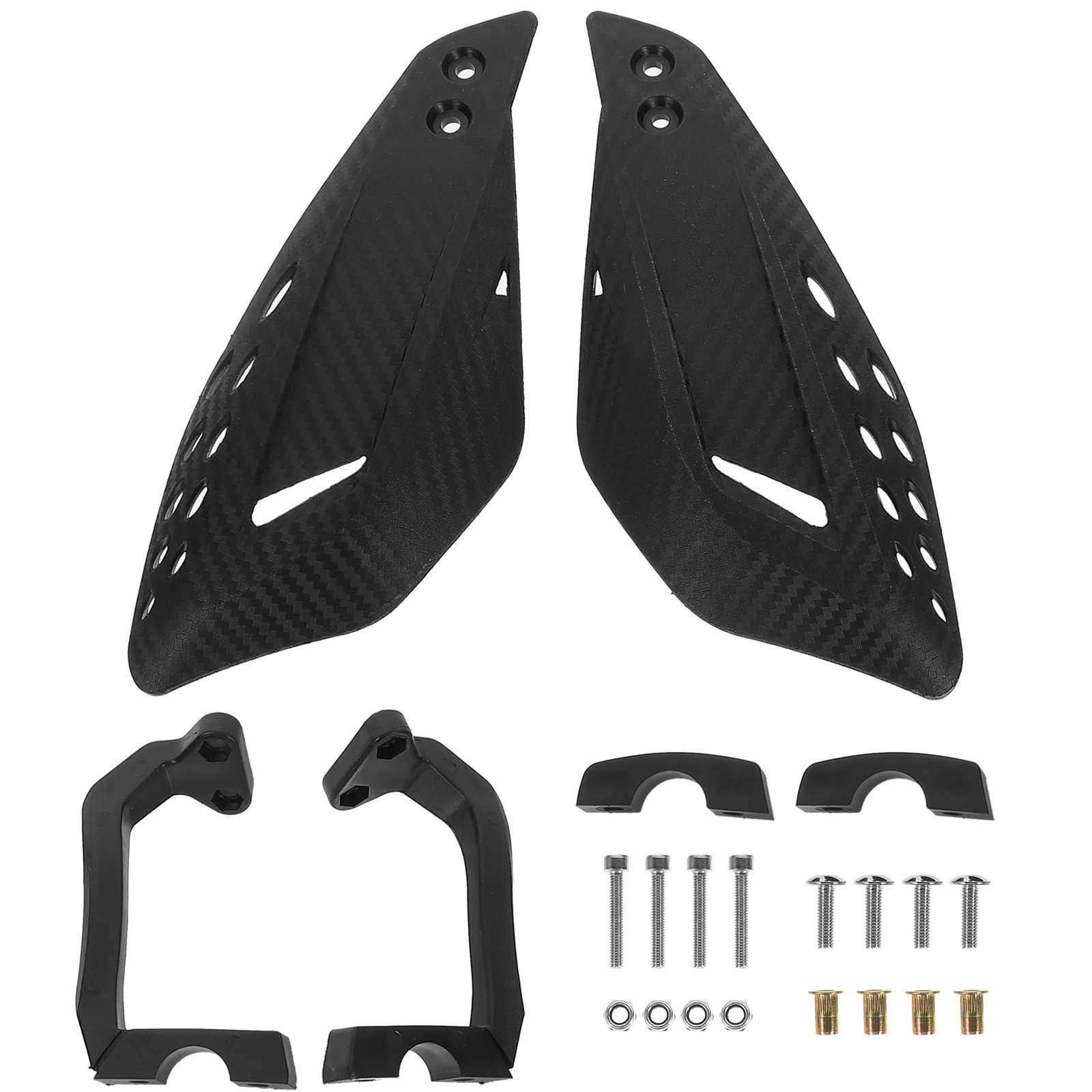 2 Pcs Motorcycle Handle Motorbike Wind Guard Double Sided Protection Cover Black Accessory
2 Pcs Motorcycle Handle Motorbike Wind Guard Double Sided Protection Cover Black Accessory