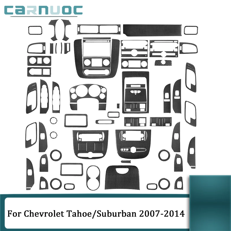 Carbon Fiber Black Stickers For Chevrolet Tahoe/Suburban 2007 2008 2009 2010 2012 2013 2014 Car Interior Decorative Accessories
Carbon Fiber Black Stickers For Chevrolet Tahoe/Suburban 2007 2008 2009 2010 2012 2013 2014 Car Interior Decorative Accessories