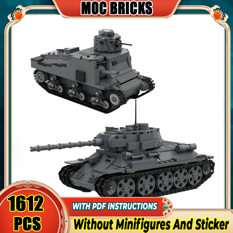 Военная модель озброненной машины Moc, строительные блоки T-34/M3, модель среднего танка, технология, кирпич, сделай сам, сборная игрушка, праздничные подарки
Военная модель озброненной машины Moc, строительные блоки T-34/M3, модель среднего танка, технология, кирпич, сделай сам, сборная игрушка, праздничные подарки