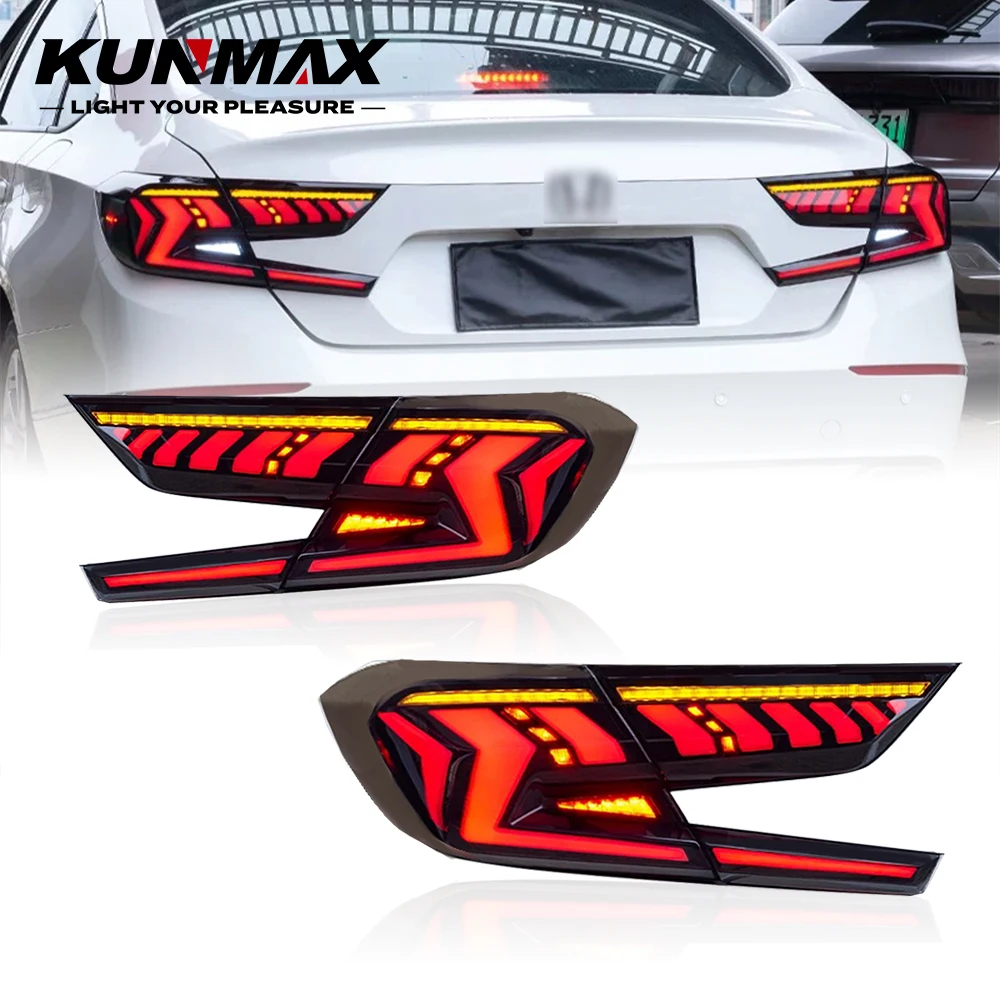Pair Of Car Tail Light Assembly For Honda Accord 2018-19 LED Dynamic Turn Signal Tail Lamps Plug and Play Reverse Fog Taillights
Pair Of Car Tail Light Assembly For Honda Accord 2018-19 LED Dynamic Turn Signal Tail Lamps Plug and Play Reverse Fog Taillights