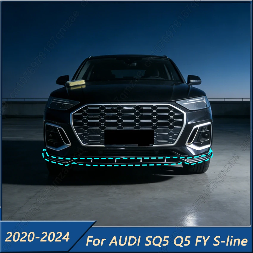 Car Front Bumper Lower Splitter Diffuser Spoiler Body Kits Tuning For AUDI SQ5 Q5 FY S-line 2020-2024 Auto Canard Lip Trim
Car Front Bumper Lower Splitter Diffuser Spoiler Body Kits Tuning For AUDI SQ5 Q5 FY S-line 2020-2024 Auto Canard Lip Trim