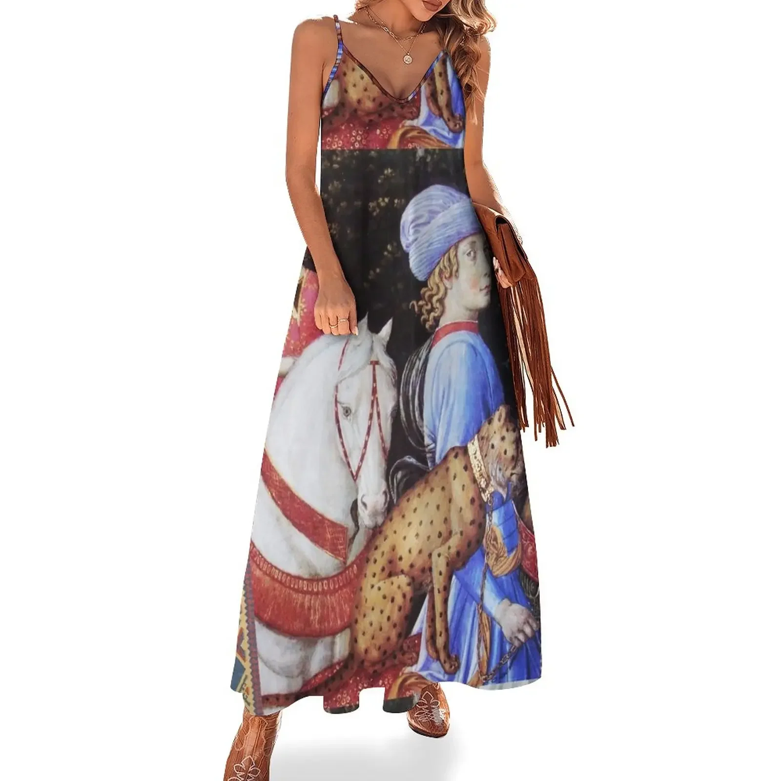 Procession of Magus Melchior / Horse Riders and Wild Cat Sleeveless Dress Dance dresses birthday dress for women
Procession of Magus Melchior / Horse Riders and Wild Cat Sleeveless Dress Dance dresses birthday dress for women