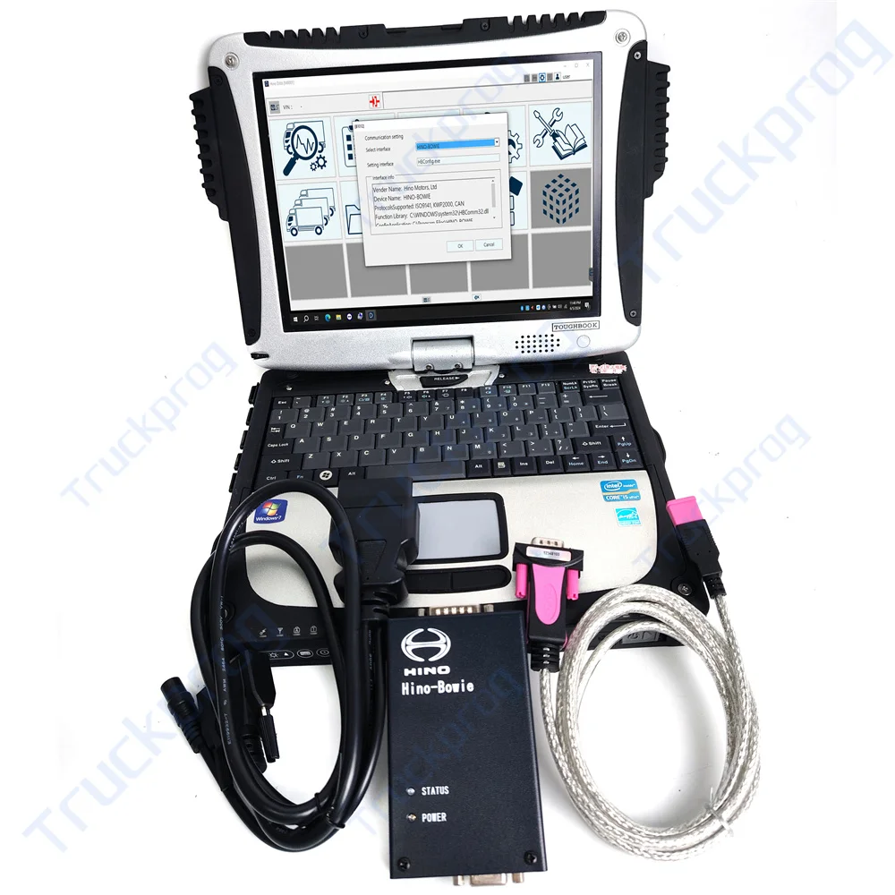 CF19 Laptop V3.16 Truck Diagnostic Tool for Kobelco for Hino Bowie DX DXIII Truck Explorer Excavator Diagnostic Scanner tools
CF19 Laptop V3.16 Truck Diagnostic Tool for Kobelco for Hino Bowie DX DXIII Truck Explorer Excavator Diagnostic Scanner tools