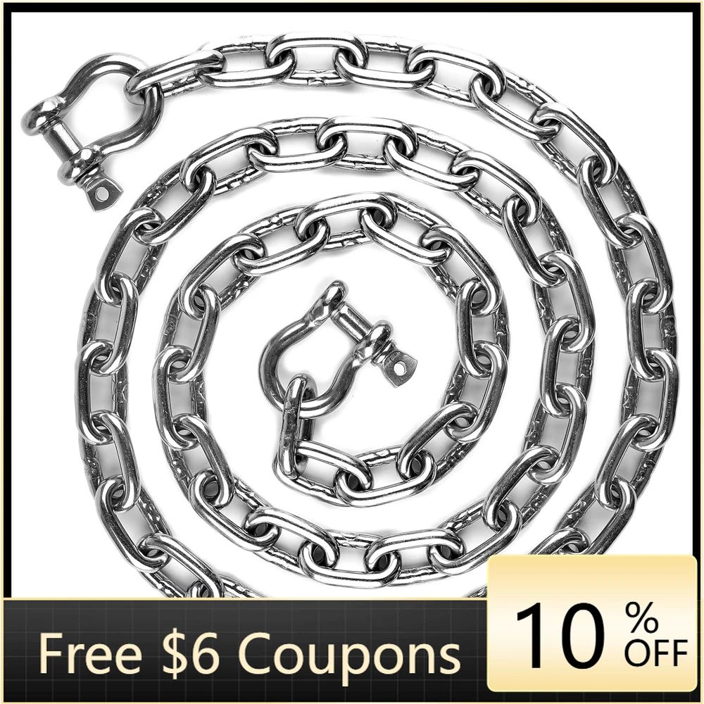 BBWSTMarine Hardware Анкерная цепь из нержавеющей стали AISI316 DIN766 Анкерная цепь для корабля 
BBWSTMarine Hardware Анкерная цепь из нержавеющей стали AISI316 DIN766 Анкерная цепь для корабля