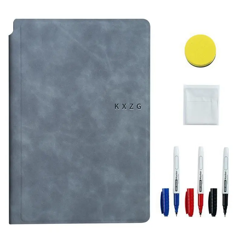 A5 Size Whiteboard Notebook Dry Erase Board Reusable Notebook Meeting Notebook With Pen For Home School Learning Planner
A5 Size Whiteboard Notebook Dry Erase Board Reusable Notebook Meeting Notebook With Pen For Home School Learning Planner