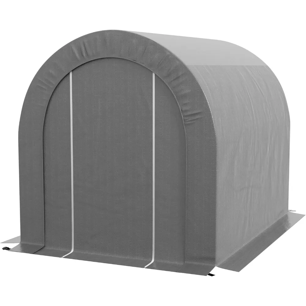 Garden Storage Tent with Galvanized Metal Frame, Waterproof Portable Shed, Heavy Duty Outdoor Shed for Bike
Garden Storage Tent with Galvanized Metal Frame, Waterproof Portable Shed, Heavy Duty Outdoor Shed for Bike
