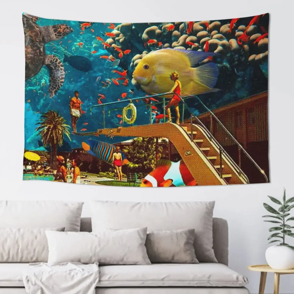 Under Water Motel Tapestry Art Mural Wall Art Bed Room Decoration Bedroom Decor Aesthetic Tapestry
Under Water Motel Tapestry Art Mural Wall Art Bed Room Decoration Bedroom Decor Aesthetic Tapestry