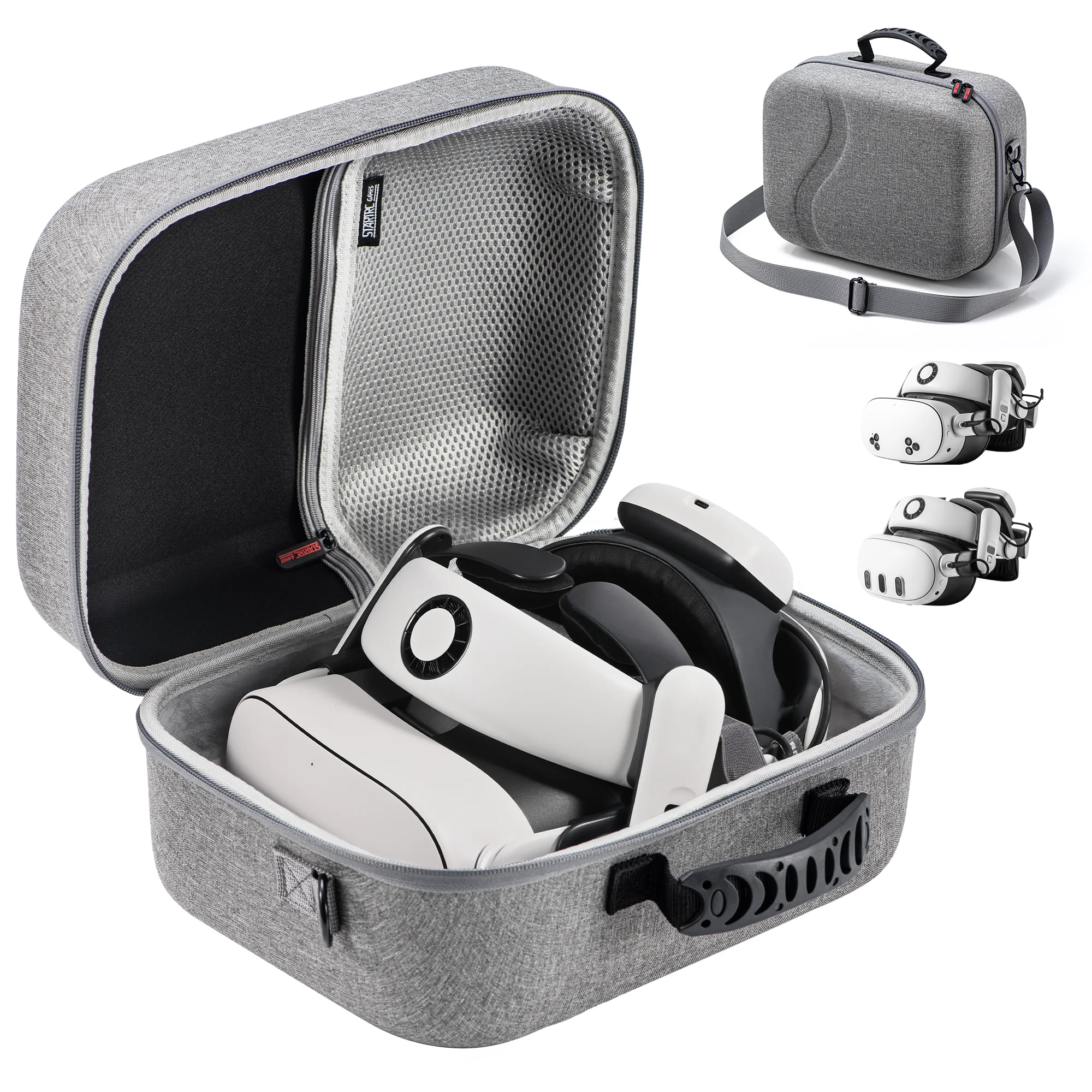Large Carrying Case for Meta Quest 3/Quest 3S, Hard Travel Case for BOBOVR S3 Pro/Kiwi Design Battery Head Strap and Accessories
Large Carrying Case for Meta Quest 3/Quest 3S, Hard Travel Case for BOBOVR S3 Pro/Kiwi Design Battery Head Strap and Accessories