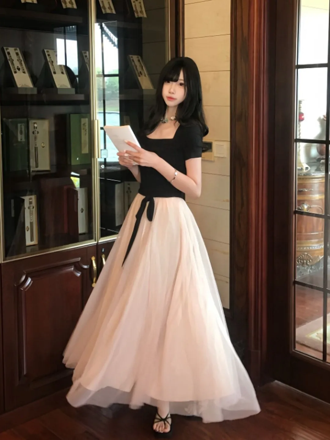Gentle Wind Beautiful Top Skirt Two-Piece Set Complete OOTD Summer 2026 Women's Cotton High Waist A-Line Dress Casual Wear
Gentle Wind Beautiful Top Skirt Two-Piece Set Complete OOTD Summer 2026 Women's Cotton High Waist A-Line Dress Casual Wear