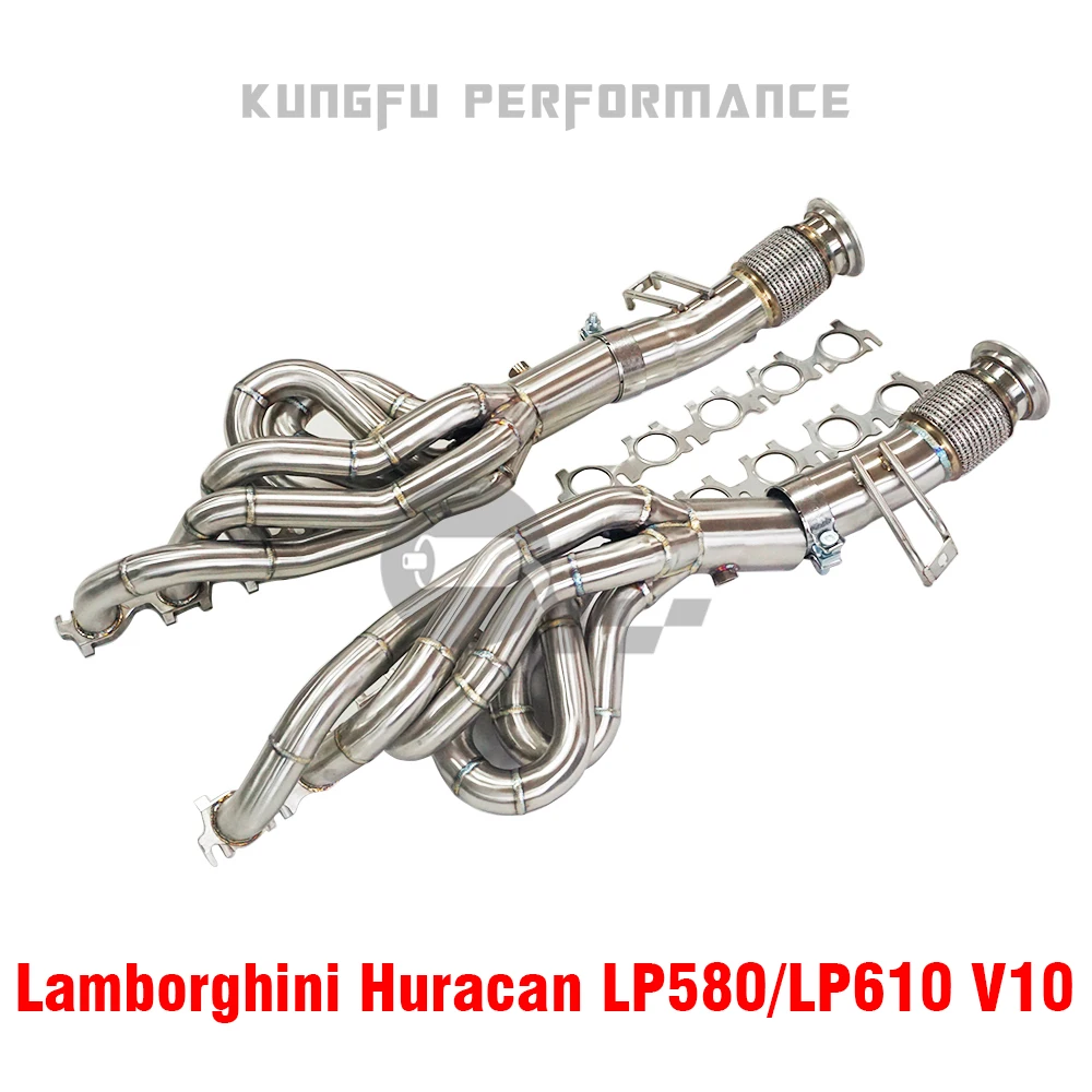 KUNGFU PERFORMANCE Lamborghini Huracan LP580 LP610 Competition Race Header Manifold Decat
KUNGFU PERFORMANCE Lamborghini Huracan LP580 LP610 Competition Race Header Manifold Decat