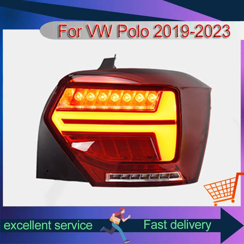 Стайлинг автомобиля для VW Volkswagen Polo 2019-2023, задний фонарь, модифицированный светодиодный DRL, динамические задние фонари, указатели поворота, аксессуары для тормозов
Стайлинг автомобиля для VW Volkswagen Polo 2019-2023, задний фонарь, модифицированный светодиодный DRL, динамические задние фонари, указатели поворота, аксессуары для тормозов