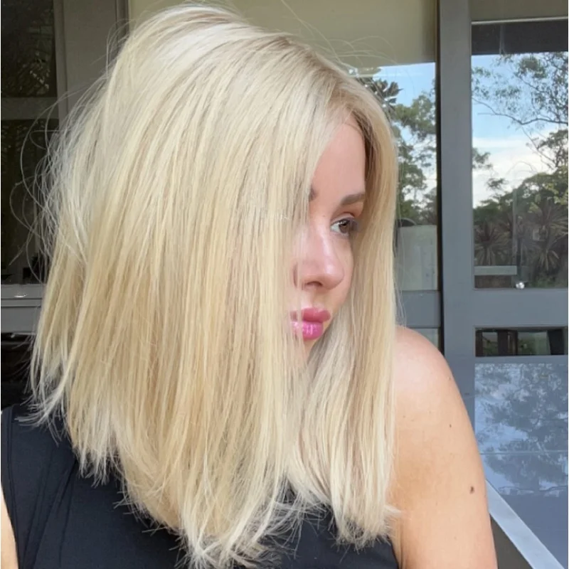 Короткий парик Balayage Blonde Ombre Светло-русый прямой боб Парик фронта шнурка 14 дюймов 13x4 Свободная часть парика Бесклеевой термостойкий парик
Короткий парик Balayage Blonde Ombre Светло-русый прямой боб Парик фронта шнурка 14 дюймов 13x4 Свободная часть парика Бесклеевой термостойкий парик
