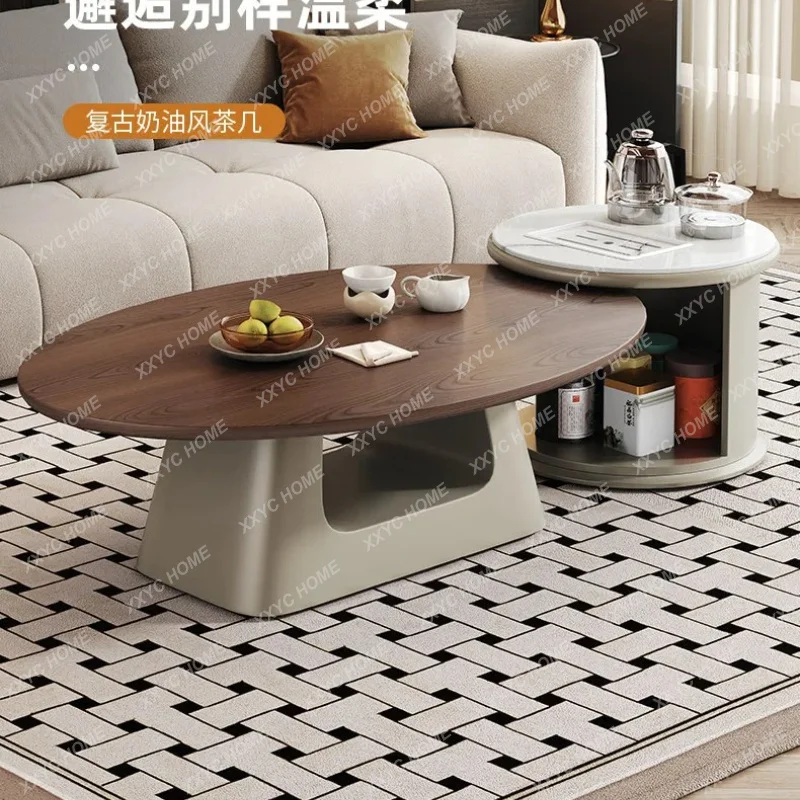 LMultifunctional tea table, household living room small apartment style antique style, minimalist coffee table
LMultifunctional tea table, household living room small apartment style antique style, minimalist coffee table