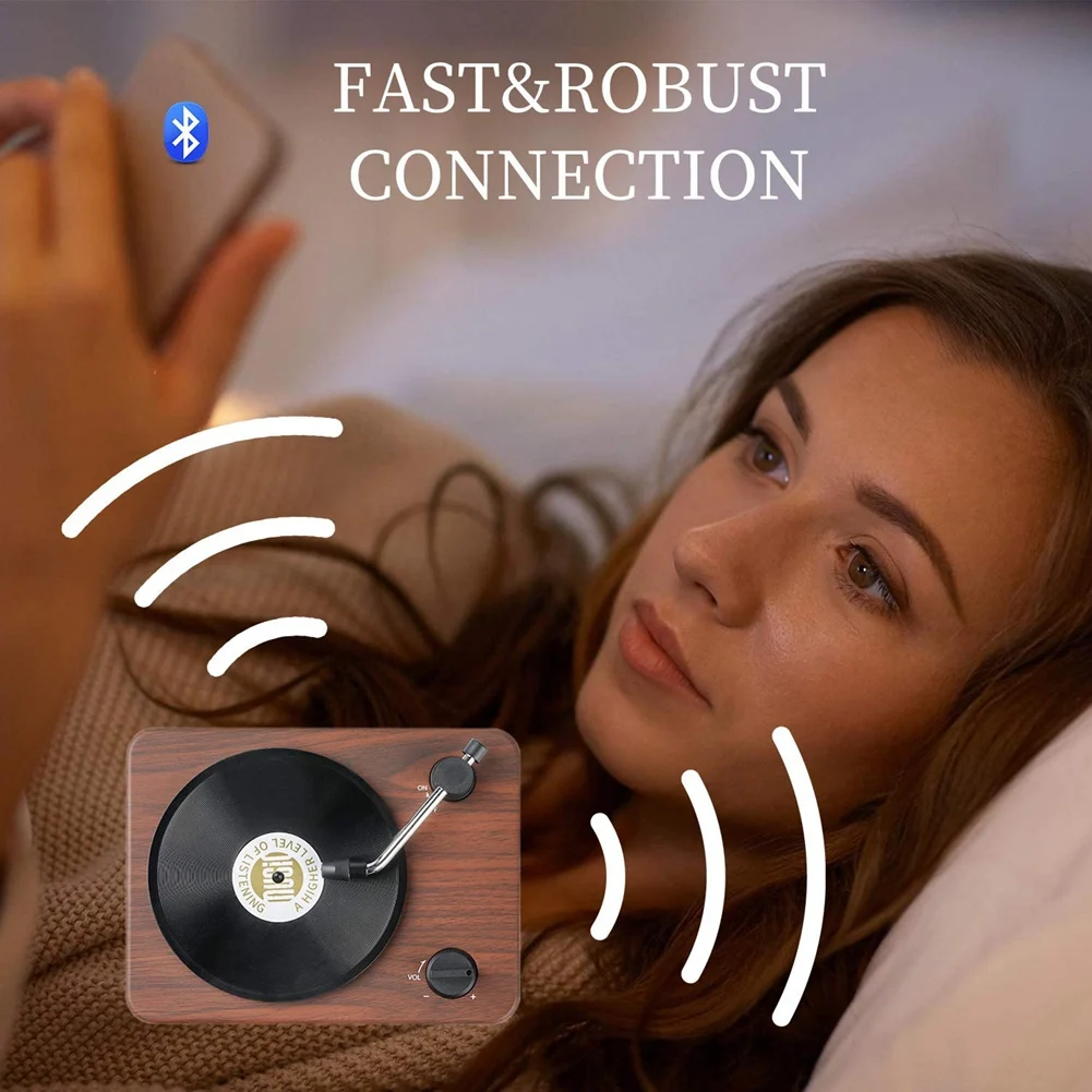 Efficient Retro Bluetooth Speaker,Record Player Style, HD Stereo Sound,for Home
Efficient Retro Bluetooth Speaker,Record Player Style, HD Stereo Sound,for Home