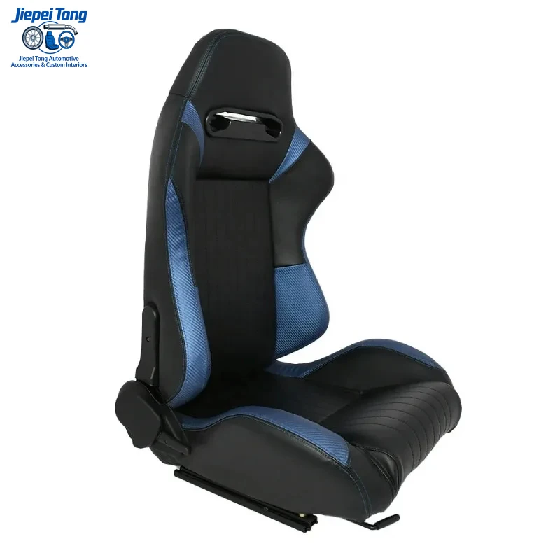 Adjustable Black Carbon Fiber + PVC Leather Reclining Bucket Sports Seat Universal
Adjustable Black Carbon Fiber + PVC Leather Reclining Bucket Sports Seat Universal