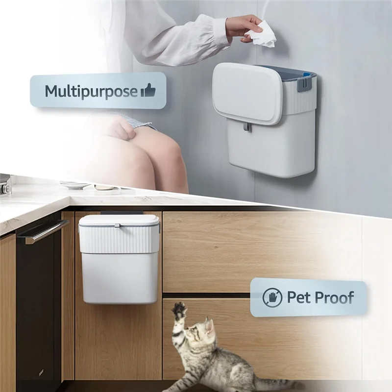 【Лучшие тележки】Кухонный мусорный бак с крышкой, 2,3 галлона, удобный прочный над дверцей шкафа для автофургона
【Лучшие тележки】Кухонный мусорный бак с крышкой, 2,3 галлона, удобный прочный над дверцей шкафа для автофургона