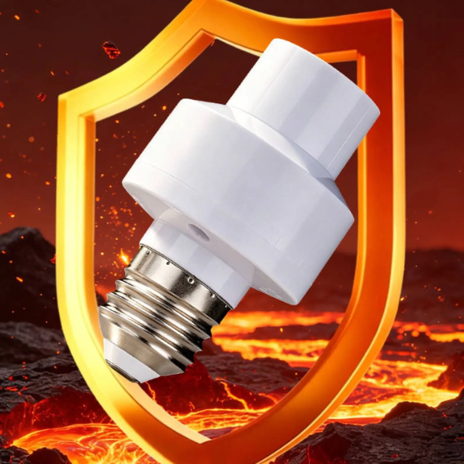 Voice Control Bulb Socket Energy Saving Motion Sensor Lamp Holder Motion Activated Bulb Holder Easy Install for Stairway
Voice Control Bulb Socket Energy Saving Motion Sensor Lamp Holder Motion Activated Bulb Holder Easy Install for Stairway