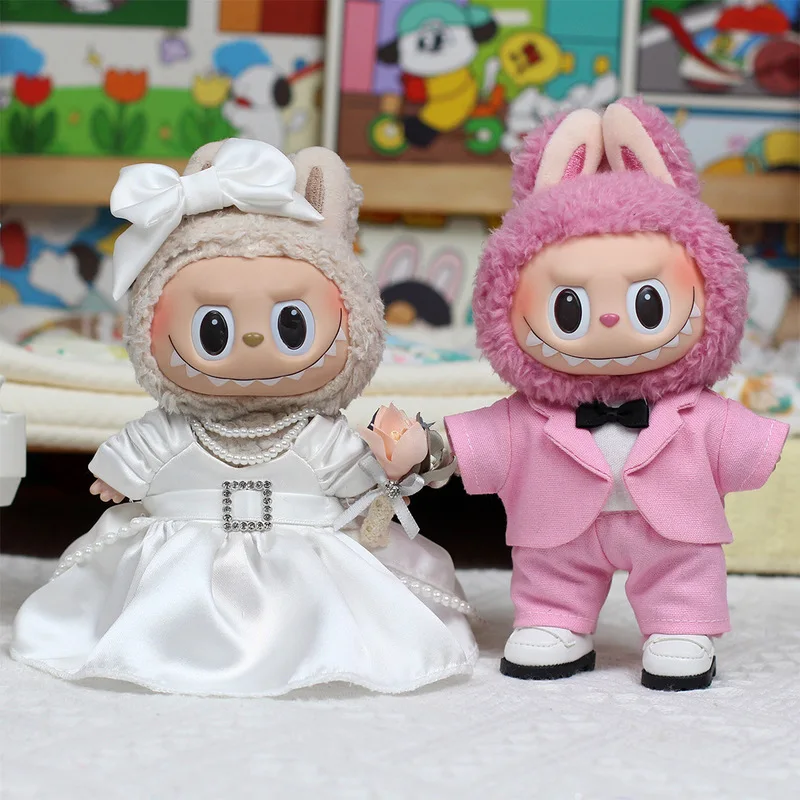 NEW 17cm La Bubu Doll Clothes Suit Dress Suit Humanoid Doll Labubu Accessories Clothing
NEW 17cm La Bubu Doll Clothes Suit Dress Suit Humanoid Doll Labubu Accessories Clothing