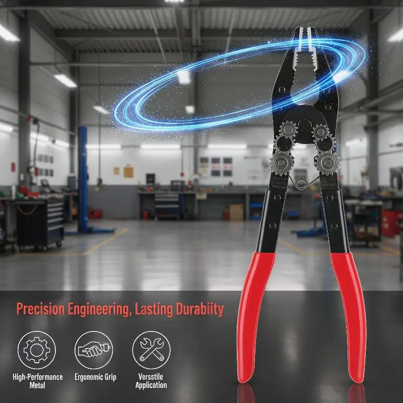 Auto Repair Hose Clamps with Long Bendable Cable Clamping Tool for Easy and Versatile Use
Auto Repair Hose Clamps with Long Bendable Cable Clamping Tool for Easy and Versatile Use