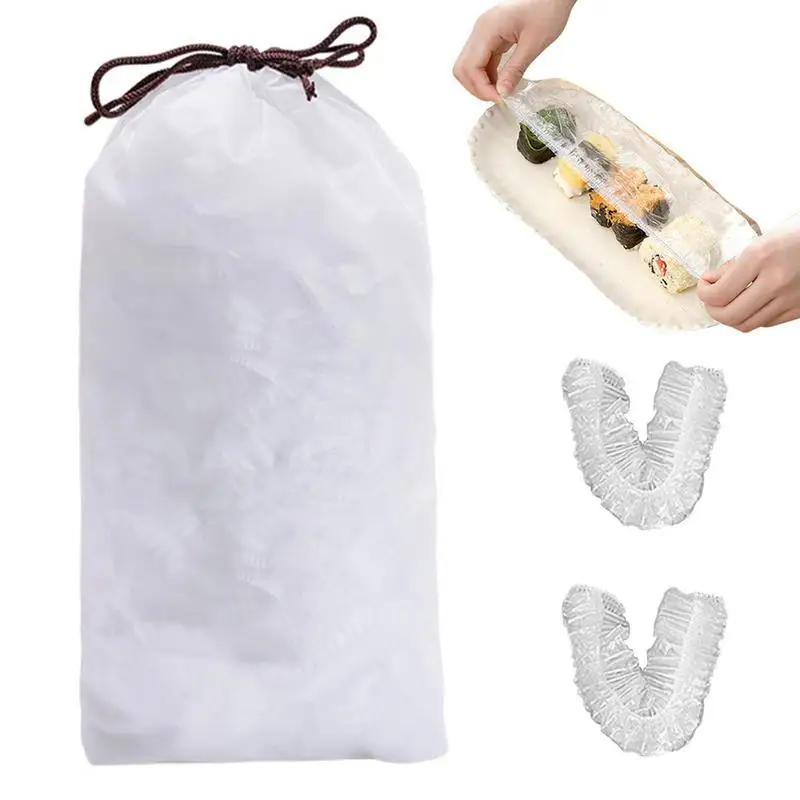 Transparent Elastic Food Covers Disposable Food Cover Plastic Wrap Reusable Elastic Food Bowl Storage Covers For Home Kitchen
Transparent Elastic Food Covers Disposable Food Cover Plastic Wrap Reusable Elastic Food Bowl Storage Covers For Home Kitchen