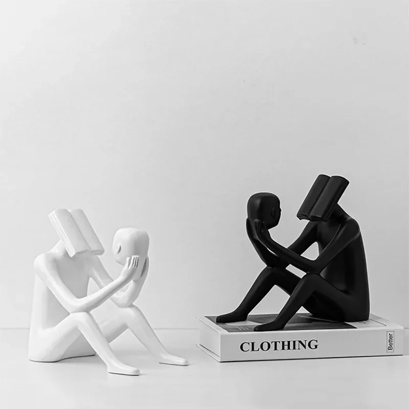 Abstract Figure Sculpture Reading Crafts Ornaments Human Head Statue Resin Tabletop Crafts Figurine Ornaments Home Decoration
Abstract Figure Sculpture Reading Crafts Ornaments Human Head Statue Resin Tabletop Crafts Figurine Ornaments Home Decoration