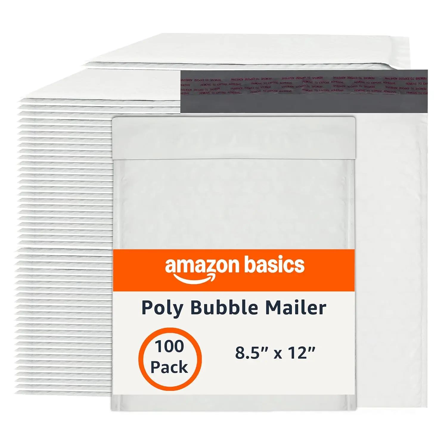 Poly Bubble Mailers 8.5x12 Self-Seal Cushioned Envelopes 100 Pack Tear-Resistant
Poly Bubble Mailers 8.5x12 Self-Seal Cushioned Envelopes 100 Pack Tear-Resistant