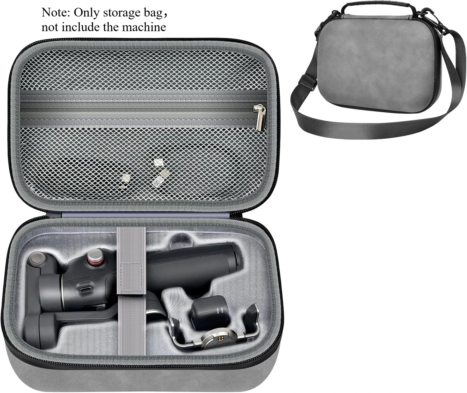 Osmo Mobile 7P Storage Bag for DJI Osmo Mobile 7 pro/7 Gimbal Stabilizer for iPhone/ Accessories with Shoulder Strap (Bag only)
Osmo Mobile 7P Storage Bag for DJI Osmo Mobile 7 pro/7 Gimbal Stabilizer for iPhone/ Accessories with Shoulder Strap (Bag only)