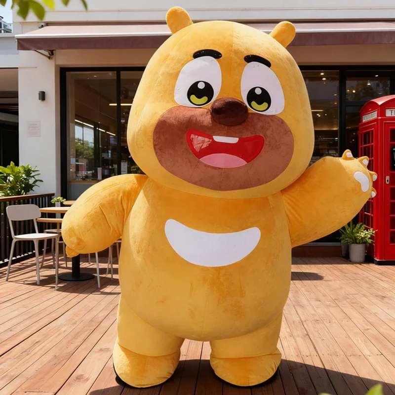 Inflatable Bear Mascot Costume 2m/2.6m Full Body Walking Doll Halloween Christmas Entertainment Blow Up Suits No Battery
Inflatable Bear Mascot Costume 2m/2.6m Full Body Walking Doll Halloween Christmas Entertainment Blow Up Suits No Battery