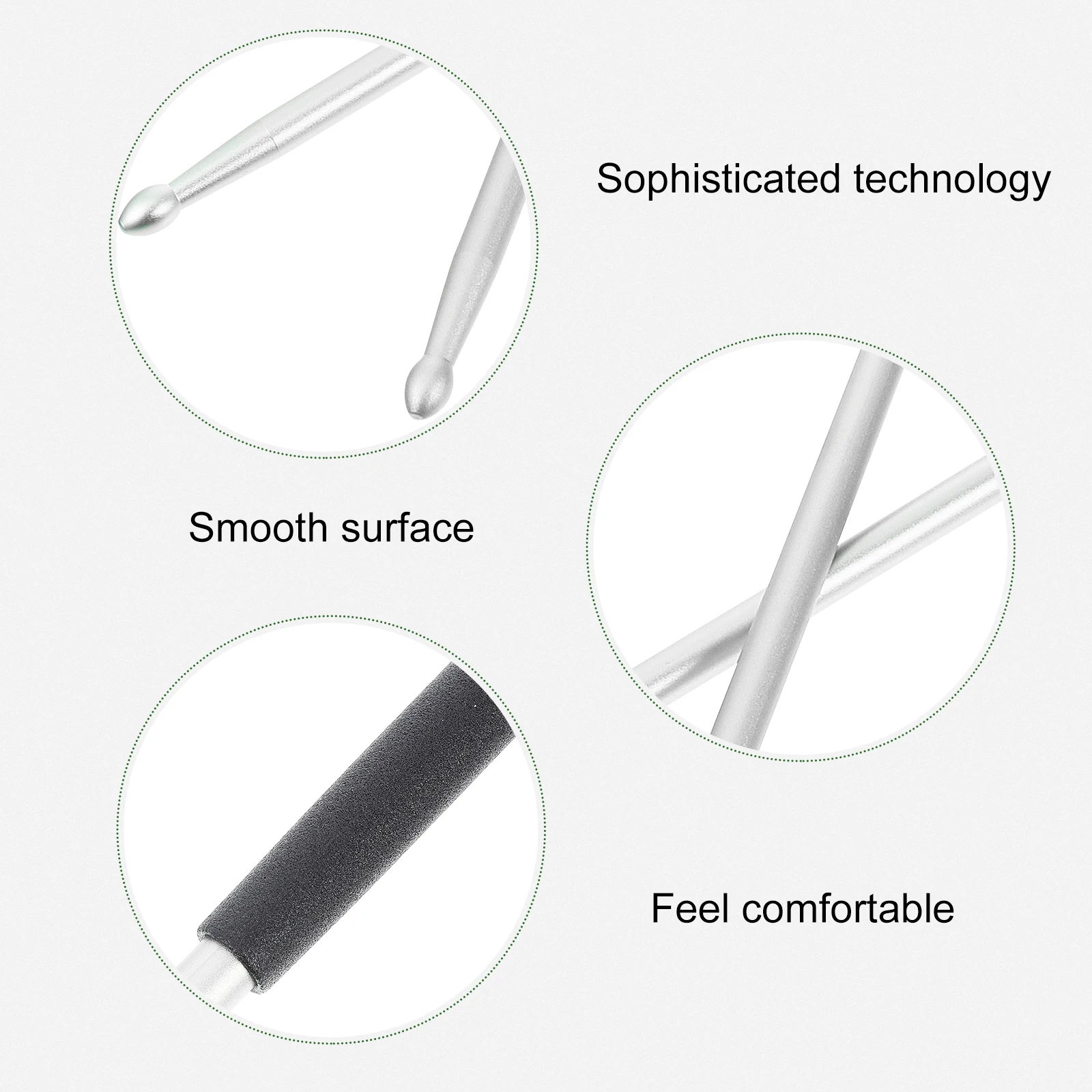 Metal Drum Stick Instrument Percussion Music Drumsticks Thick Mallets Accessories
Metal Drum Stick Instrument Percussion Music Drumsticks Thick Mallets Accessories