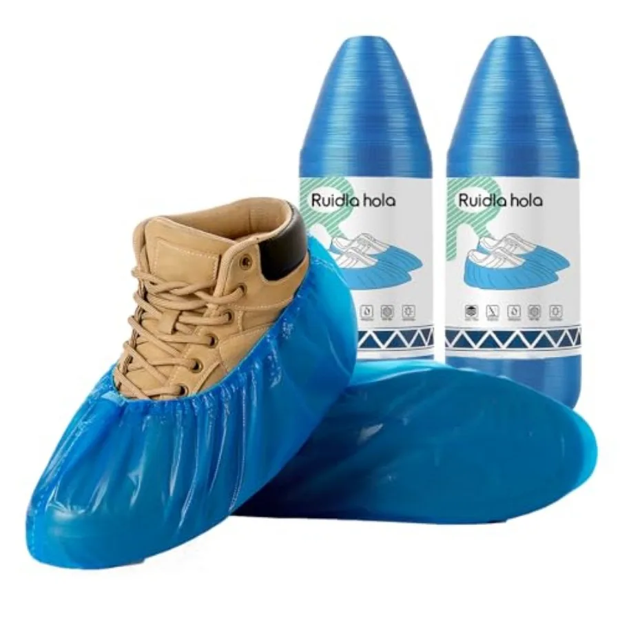 Shoe Covers Disposable 140 Pack 70 Pairs,Roll-Pack CPE Boot Covers, Waterproof, Stretchable, Fits Up to Men's 10/ Women's 12, I
Shoe Covers Disposable 140 Pack 70 Pairs,Roll-Pack CPE Boot Covers, Waterproof, Stretchable, Fits Up to Men's 10/ Women's 12, I