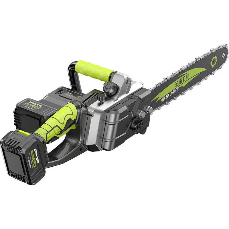 For 12 Inch 3000W Brushless Chainsaw Band 2pcs Battery Woodworking Pruning Chain Saw One-handed Garden Logging Power Tool Saw Bl
For 12 Inch 3000W Brushless Chainsaw Band 2pcs Battery Woodworking Pruning Chain Saw One-handed Garden Logging Power Tool Saw Bl